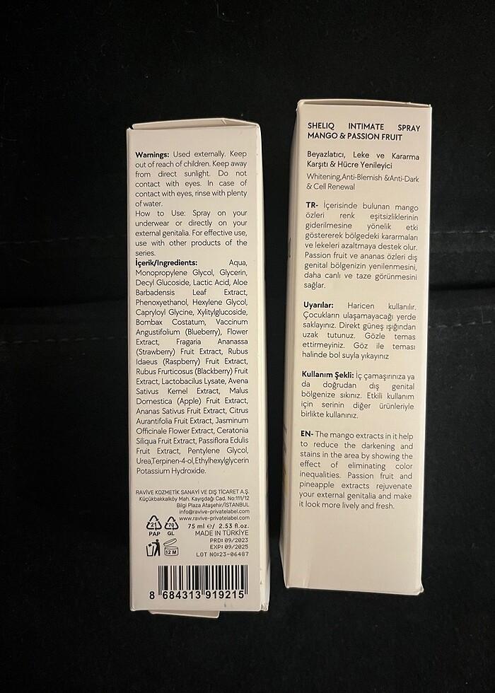 Sheliq Genital Bölge Leke Giderici Sprey - Görsel 2