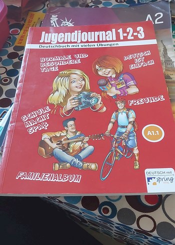 Jugendjournal 1-2-3 Almanca Kitap A2 Seviyesi - Görsel 2