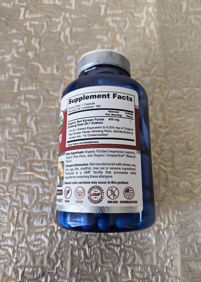 NUSAPURE RED KOREAN PANAX GINSENG  - Görsel 4