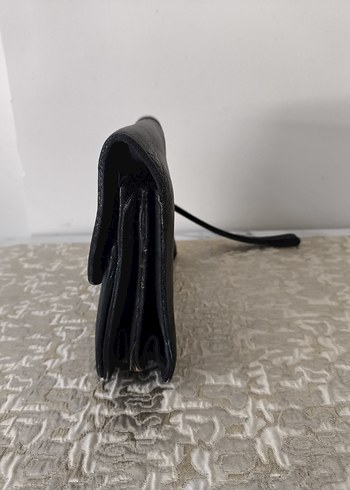 Klasik Siyah Deri Erkek Çanta - Görsel 5