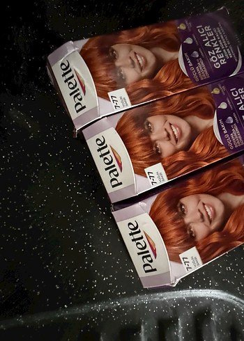 Palette Kalıcı Saç Boyası 7-77 Kızıl Tonu - Görsel 3