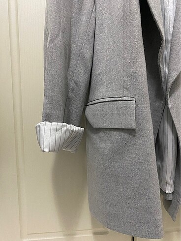 s Beden Blazer ceket gri