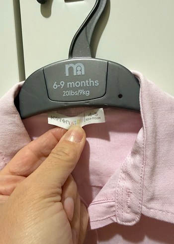 Erkek Çocuk Pastel Pembe Kısa Kollu Gömlek - Görsel 2