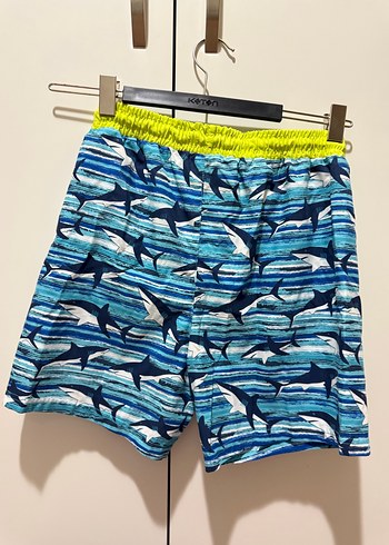 Erkek Çocuk Renkli Bağcıklı Şort - Görsel 4