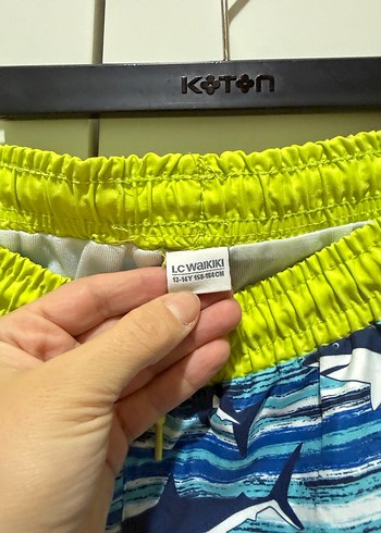 Erkek Çocuk Renkli Bağcıklı Şort - Görsel 2