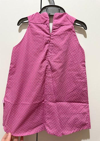 Pembe Kolsuz Kız Elbisesi - Görsel 4