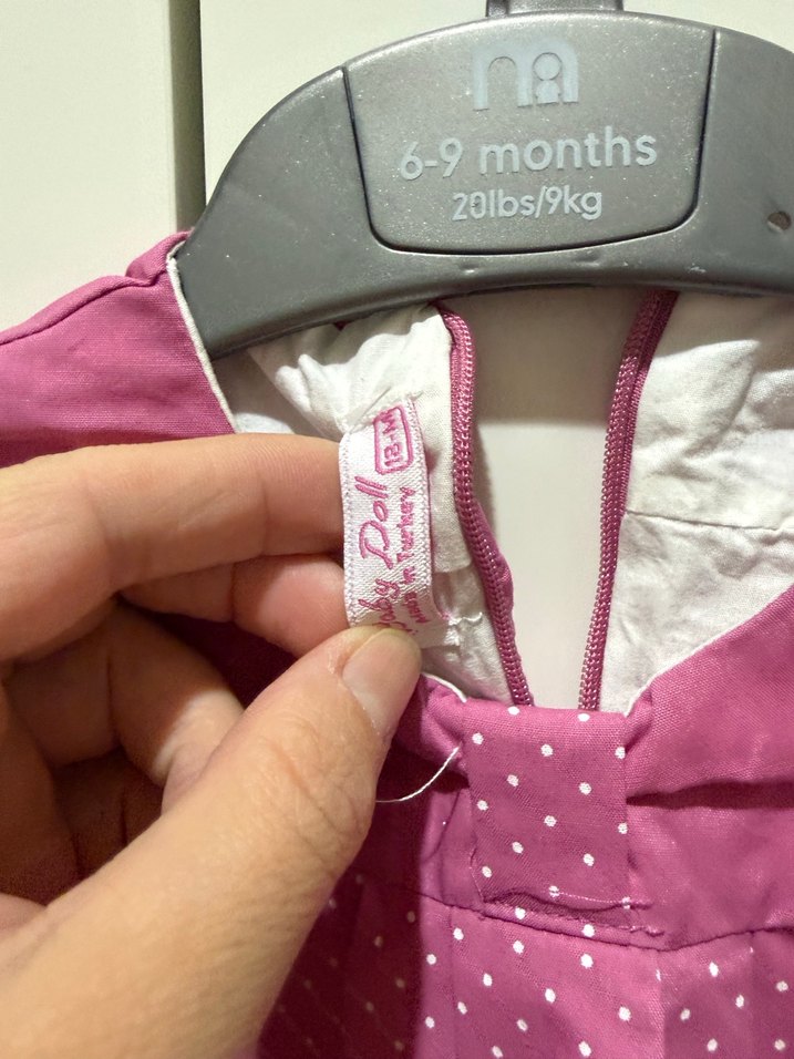 Pembe Kolsuz Kız Elbisesi - Görsel 3