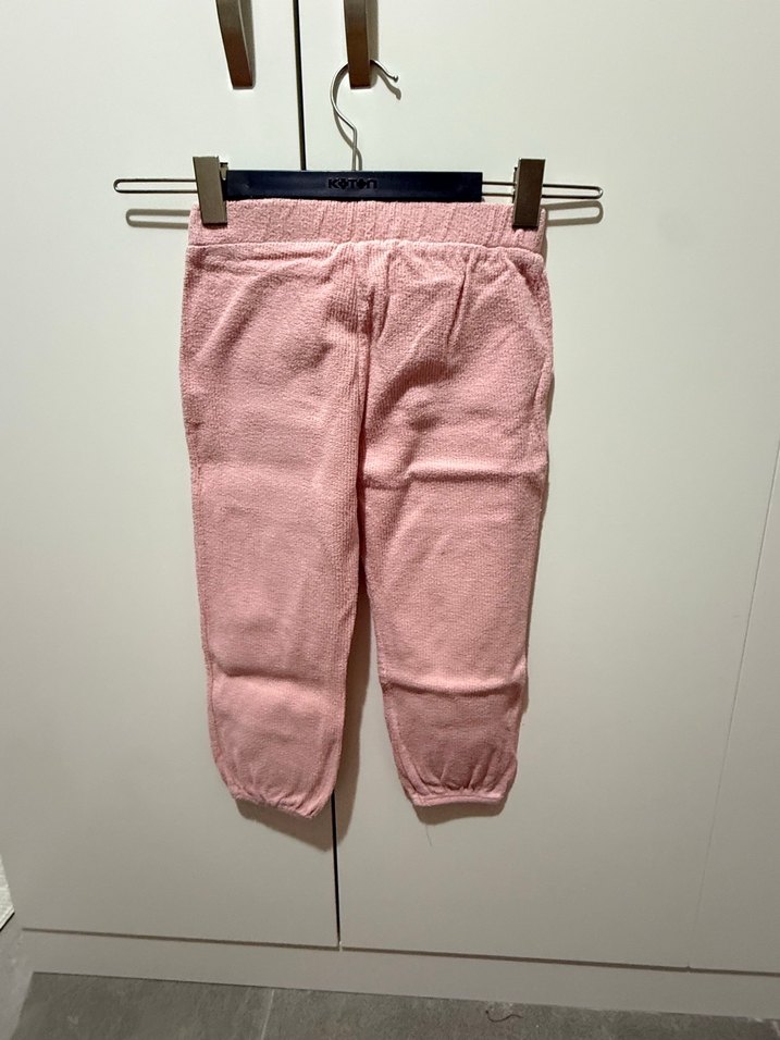 Kı çocuk Pembe Uzun Kollu eşofman takımı - Görsel 4