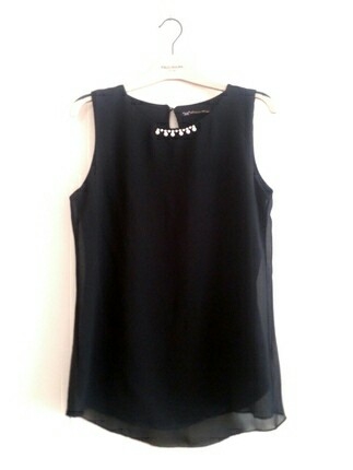 SİYAH İŞ BLUZU