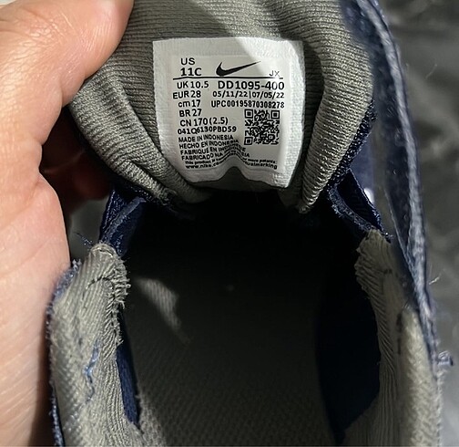 28 Beden Orjinal nike çocuk ayakkabısı