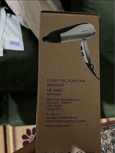 Grunding Grundig marka saç kurutma makinesi