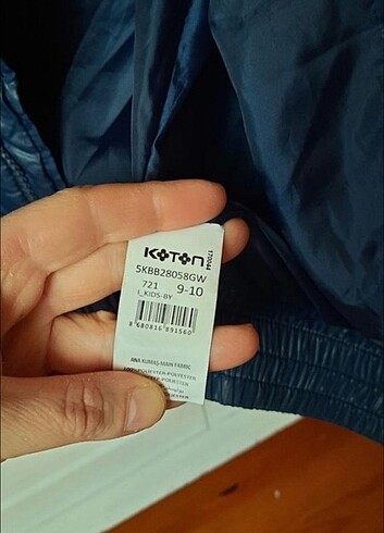 Az kullanılmış koton mont - Görsel 4