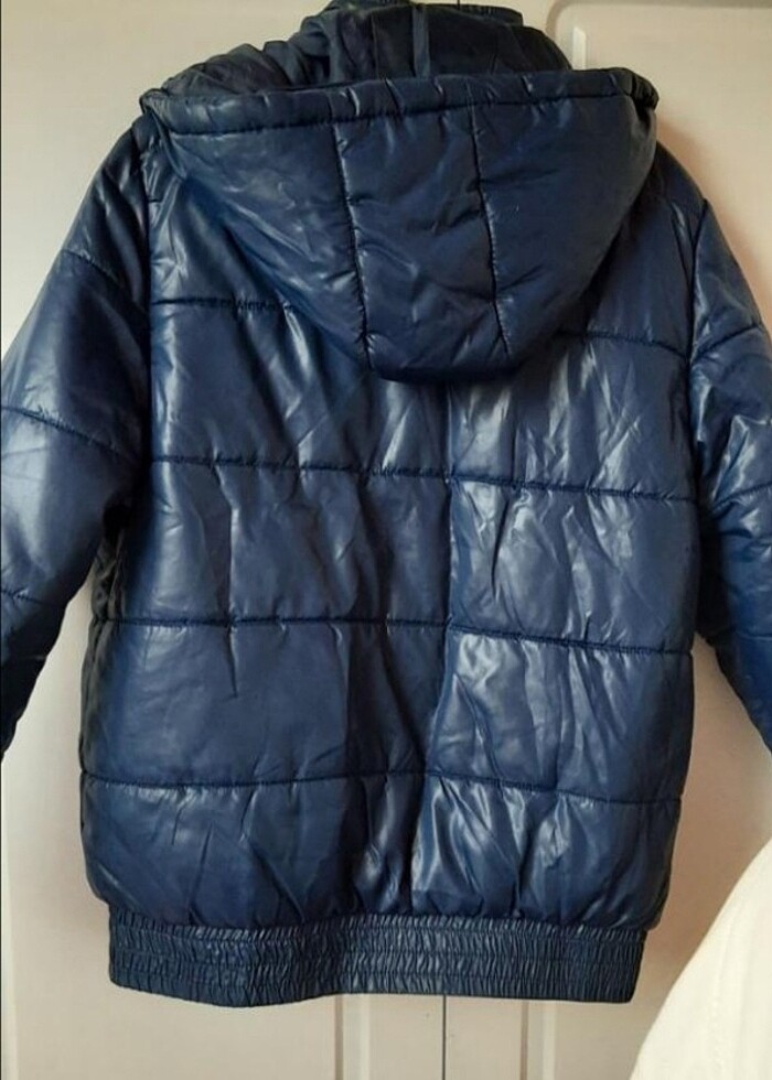 Az kullanılmış koton mont - Görsel 3