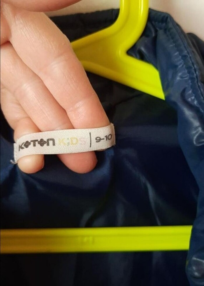 Az kullanılmış koton mont - Görsel 5