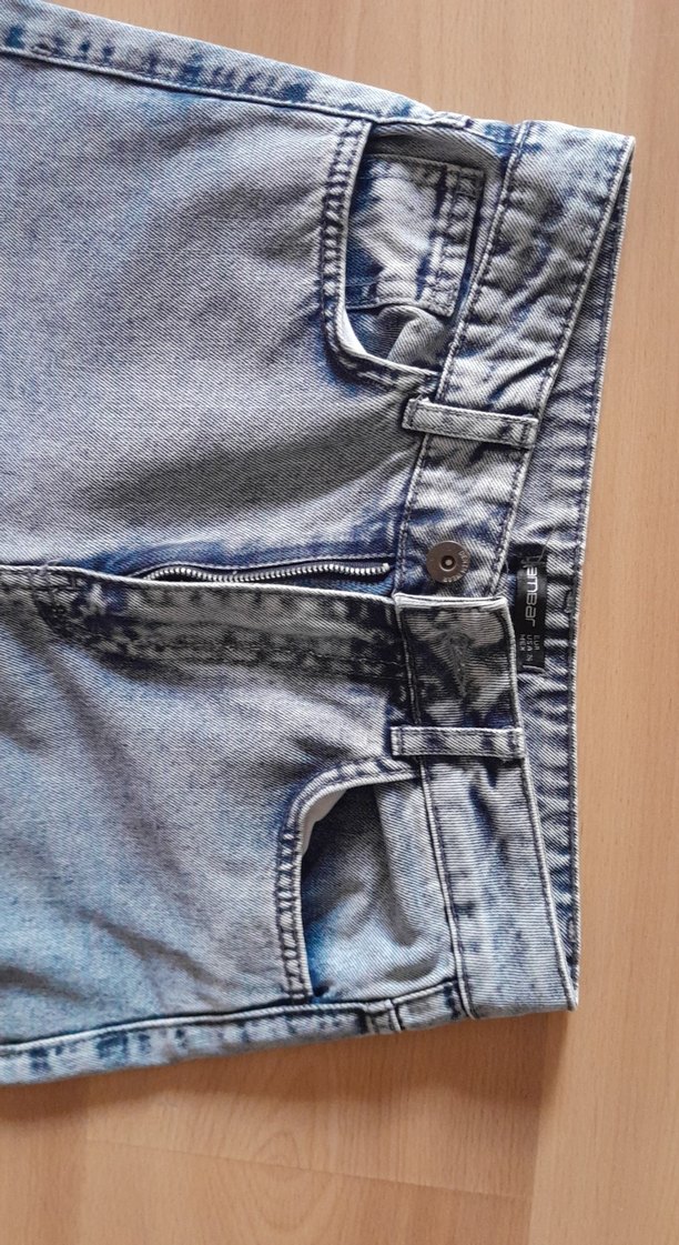 Geniş Kesim Kadın Kot Pantolon - Görsel 2