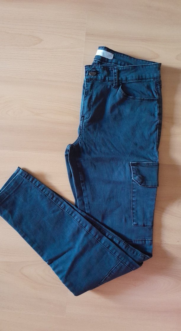 açık siyah   Kadın Kot Pantolon - Görsel 4