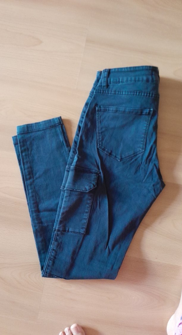 açık siyah   Kadın Kot Pantolon - Görsel 3