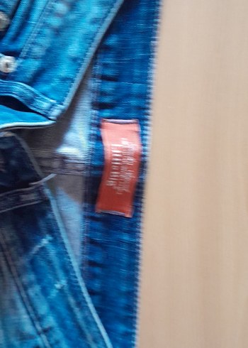 Kadın Mavi  Kot Pantolon - Görsel 2