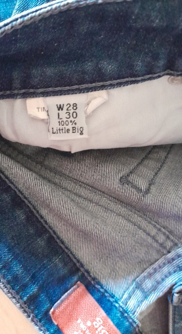 Kadın Mavi  Kot Pantolon - Görsel 4