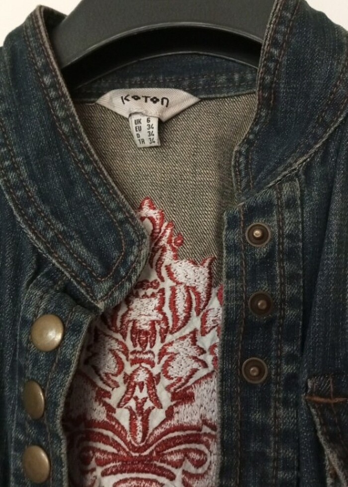 Koton kot ceket  - Görsel 4