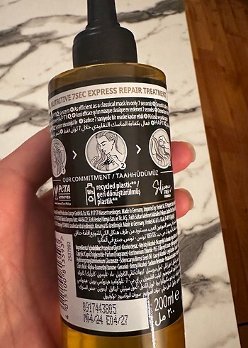 Schwarzkopf Gliss 7 Saniye Saç Serumu - Görsel 8