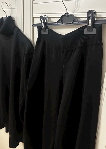 Siyah Kadın Boğazlı Takım - Görsel 5