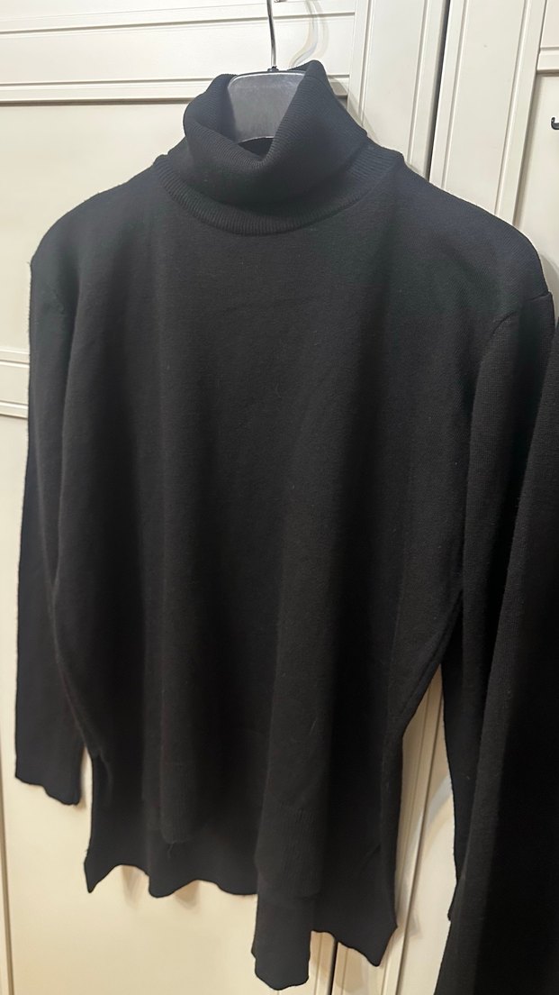 Siyah Kadın Boğazlı Takım - Görsel 4