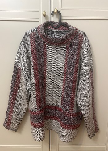 Gri Örgü Erkek Triko Kazak - Görsel 3