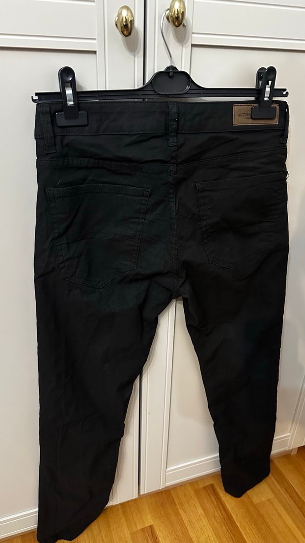 Erkek siyah slimFit Jean - Görsel 5