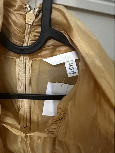 m Beden camel Renk H&m bluz