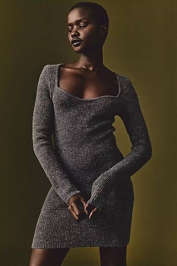 H&m triko elbise