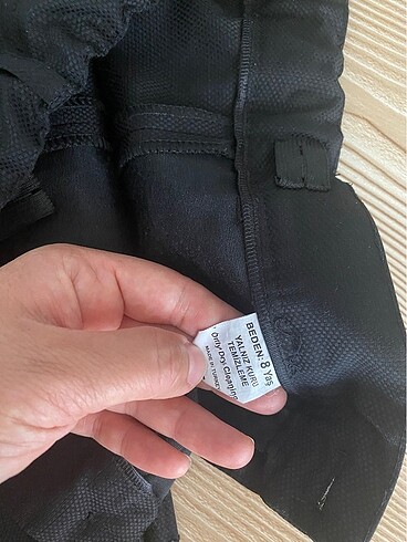 8 Yaş Beden siyah Renk Takım elbise