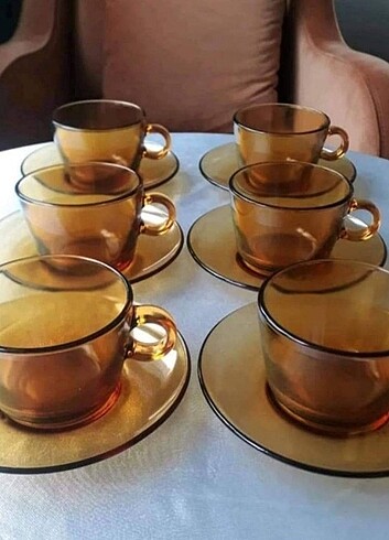 Duralex nescafe fincan takimi