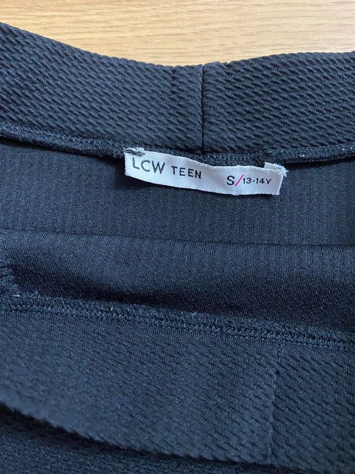 Kadın Lacivert Pilili Mini Etek - Görsel 3