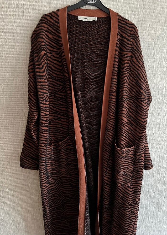 Zara uzun hırka - Görsel 3