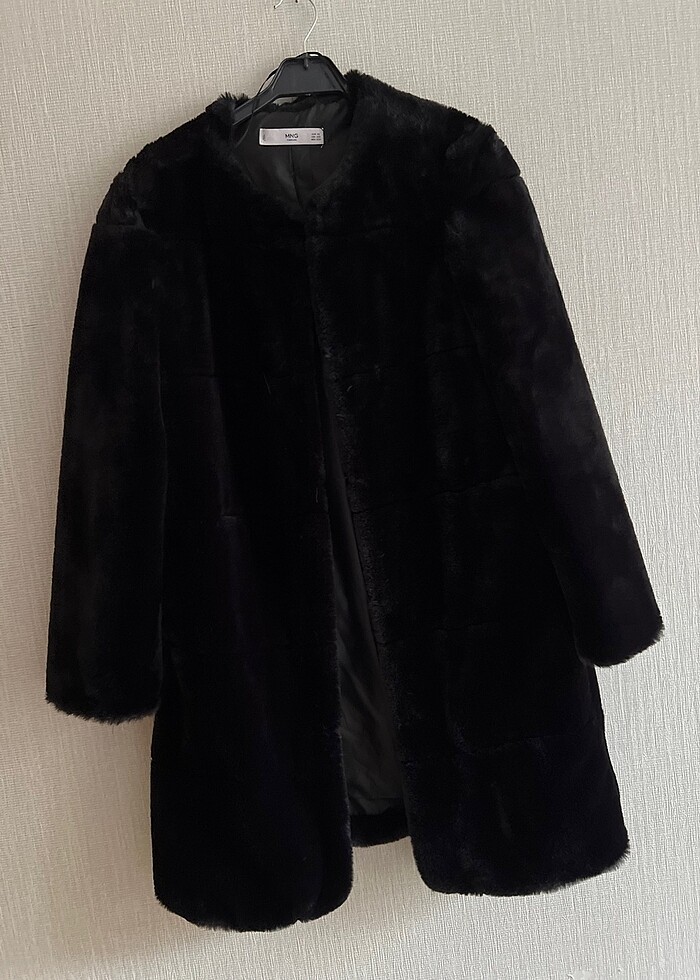 Mango peluş kürk - Görsel 4