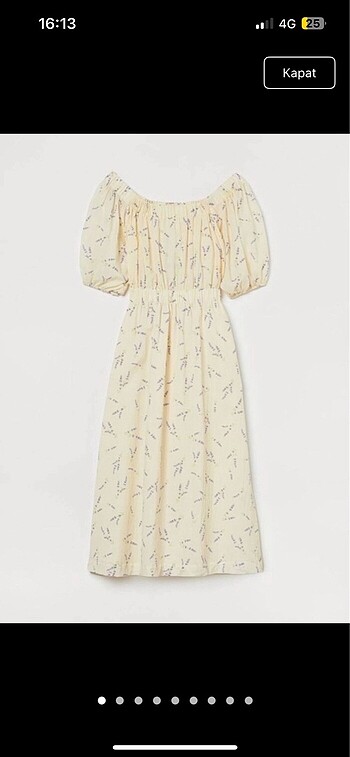 xs Beden H&M elbise