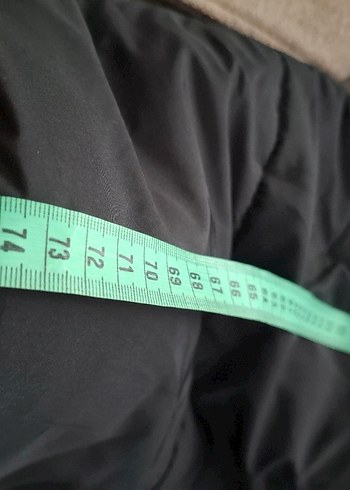 Siyah Fermuarlı Kadın Kışlık Mont - Görsel 5