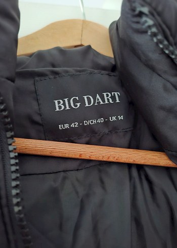 Siyah Fermuarlı Kadın Kışlık Mont - Görsel 2