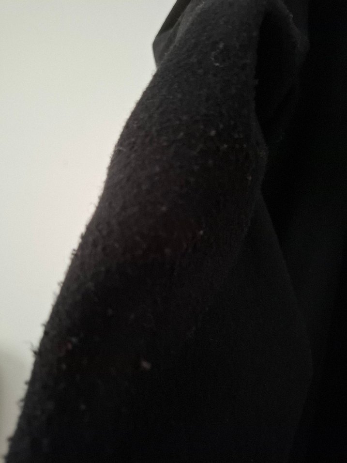 Siyah Uzun Klasik Kaban - Görsel 3