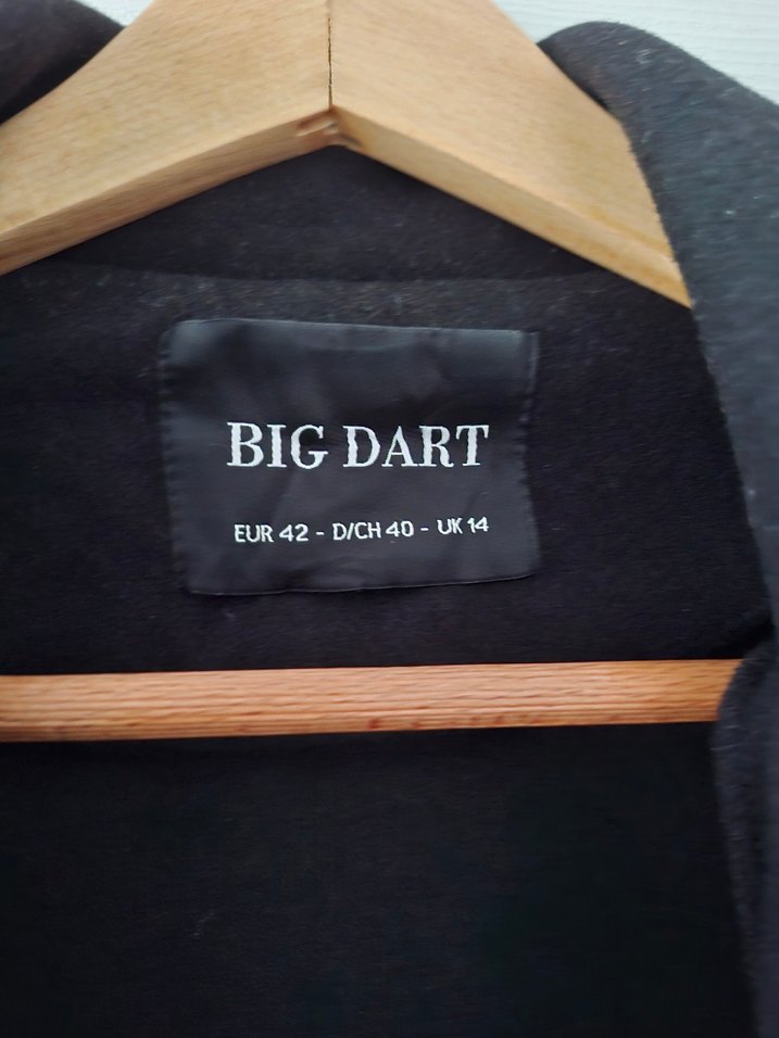 Siyah Uzun Klasik Kaban - Görsel 2