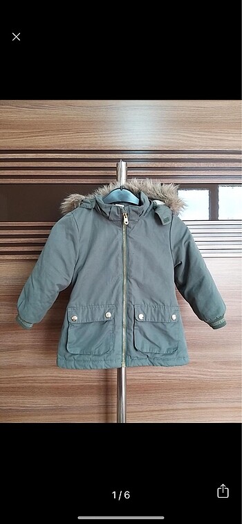 Hm 2-3 yaş unisex kız erkek mont