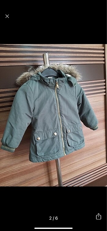 24-36 Ay Beden Hm 2-3 yaş unisex kız erkek mont