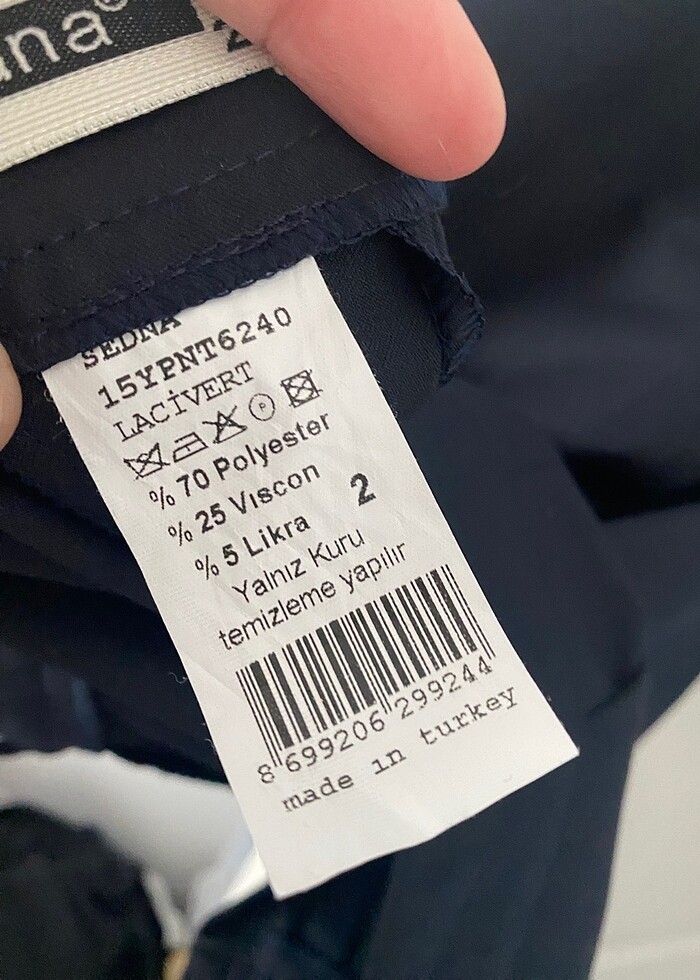 Kaliteli kumaş pantolon - Görsel 3