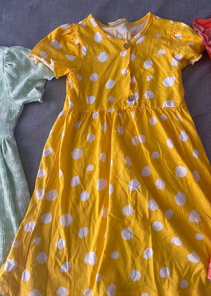 4 adet elbise defacto 6-7 ve 5-6 - Görsel 3