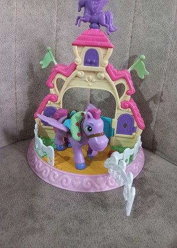 Mor Kanatlı At Oyuncak Seti - Görsel 2