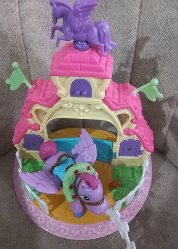 Mor Kanatlı At Oyuncak Seti - Görsel 3