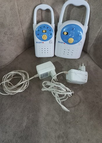 KRAFT Bebek Telsizi Seti Beyaz Renkli - Görsel 3