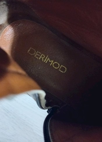 Derimod Klasik Erkek Deri Kahverengi Bot - Görsel 4