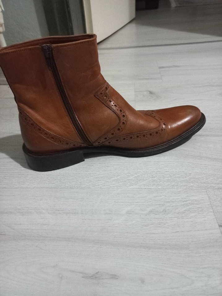 Derimod Klasik Erkek Deri Kahverengi Bot - Görsel 2